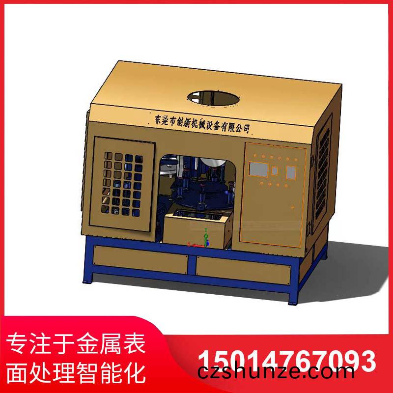 五磨頭圓盤自動抛光機(ji)